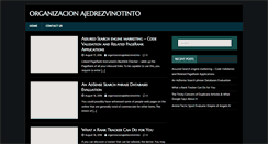 Desktop Screenshot of organizacionajedrezvinotinto.com
